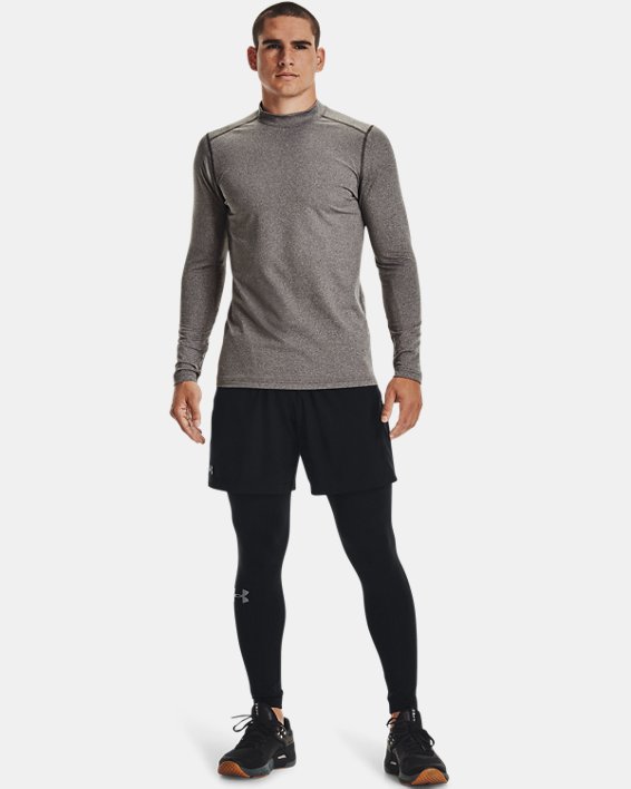 Men's ColdGear® Armour Fitted Mock Long Sleeve | Under Armour